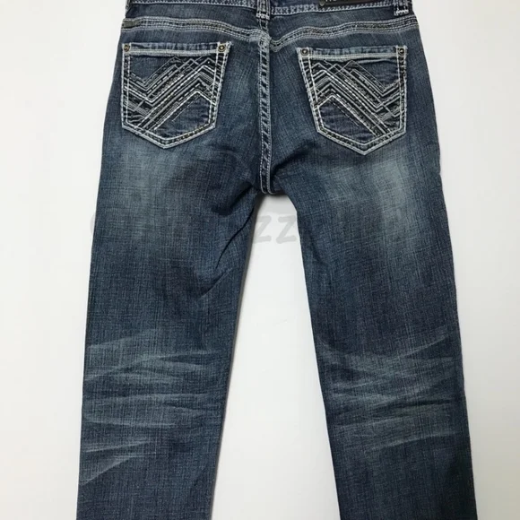 Rock & Roll Cowgirl Mid Rise Skinny Jeans Tall Inseam - Picture 13 of 15